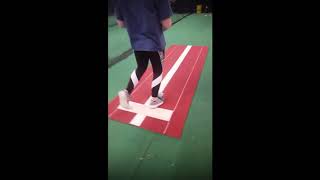 Toe drag drill