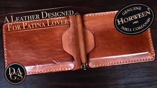 Discover the Unique Patina: Horween Raw Natural Shell Cordovan Wallet Update