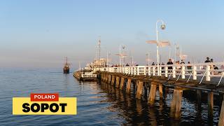 Afternoon Walk Through An Unexpectedly Busy Heart Of Sopot In Poland