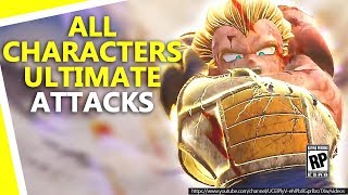 Jump Force All  Players Ultimate  Attacks