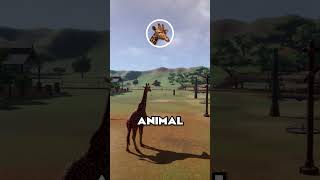 🦒 BECOME The ANIMAL in Planet Zoo! | Planet Zoo Tutorial #shorts #planetzoo