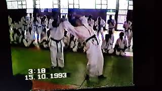 Nariyama Shihan teaches hatchi hon no kuzushi oyo waza from wrist grasps - Yondan 1st section