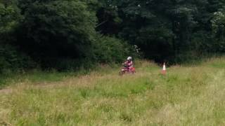 Kobe on the quad in Camelford