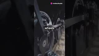 Why Train Wheels Are Made of Steel! #popscience #curiousminds #scienceeveryday #short #shots