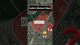 Asia's Largest Slum Area | India's Richest Slum Dharavi #upsc #shorts #ias #explore #india