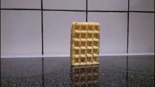 Default waffle falling over