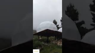 Chitkul Sangla Himachal Glamping Dome project |||| Awning Global Pvt Ltd