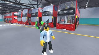 {FIRST TIME} Enviro 400 Hybrid Ft. THRASH + DEADRUN on Route 407 | Roblox Croydon V1.3.1!!