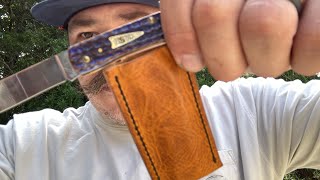 Ramble #077 Slater leatherworks, hog skin and a TN zippo!