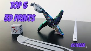 Top 5 3D Prints Of The Month (October) #3dprinting #3dprint  #elegoo  #top5 #neptune3pro