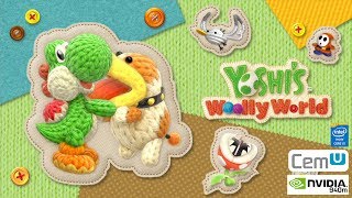 Yoshi's Woolly World: 1 - 7 Cala Cangrejo [CEMU 1.7.5 - NVIDIA 940M]