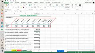 Excel Sygma somme moyenne min maximum