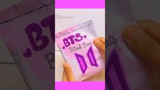 [DIY Papercraft💜] - BTS Blind Bag🦄😍 #asmr #blindbag #craft #shorts