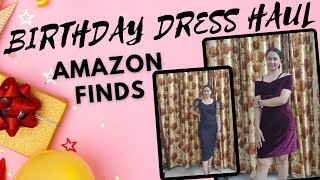 Birthday Dress Try On Haul from *AMAZON* ~ Under ₹ 500 | Affordable Amazon Dress Haul 👗