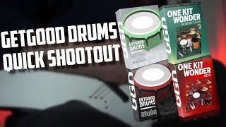 GetGood Drums Quick Shootout - OKW Metal, Aggressive Rock, Invasion, Modern & Massive