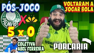 🔴#AOVIVO| PÓS-JOGO| PALMEIRAS 5 X 0 CRICIÚMA | CAMPEONATO BRASILEIRO  |🏆 COLETIVA ABEL