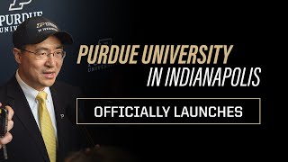 Official signing event launching Purdue’s Indianapolis campus.