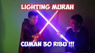 Lighting Murahh cuman 30 ribu???!!! Bikin keren Set Up mu !!!