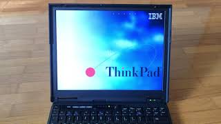 IBM ThinkPad T20 presentation + ASMR