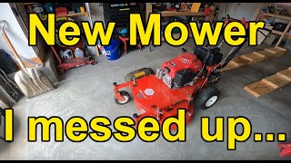 New Worldlawn 32" Walk Behind Mower (WY32X - Honda GXV340 Engine)