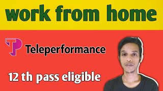 Permanent work from home jobs in teleperformance || Bpo jobs || work from home Bpo jobs .