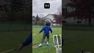 Leadoff bomb in World Series #liveabs #wiffle #sportsequipment #wonderlakewiffleball #wiffleball