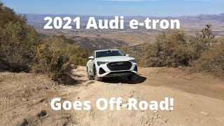 2021 Audi e-tron Sportback Off-Road!