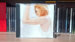 CD Madonna - Something to Remember/UNBOXING