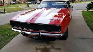 Restored 1967 Camaro convertible