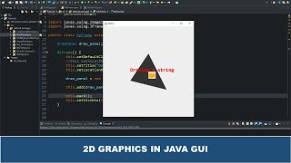 Java GUI Tutorial #34 - 2D Graphics In Java GUI