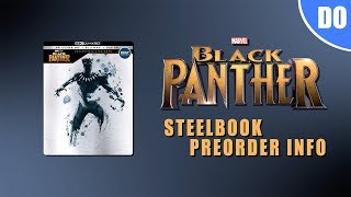 Black Panther SteelBook Preorder Info | Best Buy Exclusive