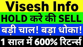 Visesh Infotech Latest News | Viseshinfo Latest News | Visesh Infotech Share Price | MPS Info Share