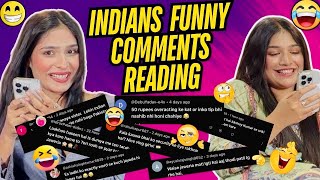 INDIANS🇮🇳 FUNNIEST COMMENTS READING | PAKISTANI GIRLS READING INDIAN COMMENTS | INSIDE PAK REACTIONS