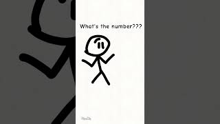 What's the Number bro Animation Meme #shorts