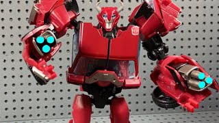 Transformers cliffjumper a test stop motion