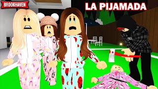 La PIJAMADA Más ESCALOFRIANTE en Brookhaven ROBLOX! 😱 ¡Lo Que Pasó Al Final Te Dejará Helado!