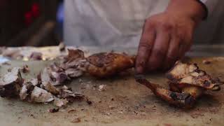 पोलेको कुखुराको मासु कती मिठो हेदैं खाउखाउ लाग्ने...How to Smoke Chicken