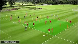 Technical Passing Circuit | Middlesbrough FC Training