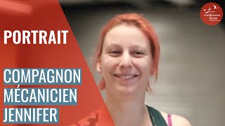 Portrait d'une mécanicienne de maintenance - Jennifer | Interview des Compagnons du Devoir