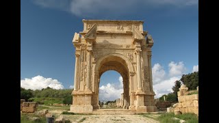 UNESCO Leptis Magna Libya, ByzantineGate to the Theatre