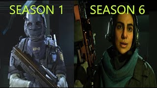 All Cinematic Cutscenes (SEASON 1-6) - Call Of Duty Modern Warfare