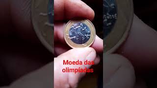 moeda das olimpíadas  Rio 2016