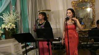 CLIPS OF BALLROOM MUSIC - SHIRLDANN DUO LIVE ! SHIRLEY AMPARO AND DANNY JANDAYAN ON THE KEYS