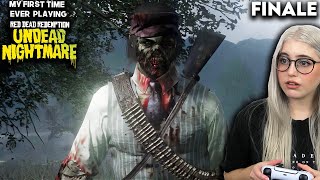 Zombie John Marston - My First Time Playing Red Dead Redemption: Undead Nightmare Ending | Finale