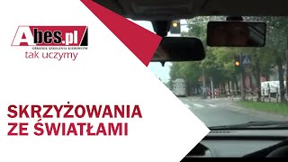 Nauka Jazdy Abes: skrzyżowania z sygnalizacją świetlną