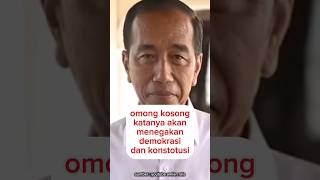 Omong kosong jokowi #jokowi #presiden #indonesia #amienrais #partaiummat #shorts