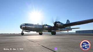 B-29 Doc: Final Engine Starts and Taxi for 2020