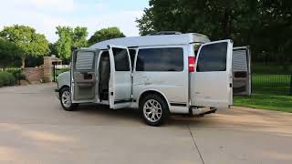 2010 GMC Savanna Custom high roof van, LS Motor, dual a/c, fresh michelin tires