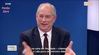 Ciro Gomes afirma que não será testa de ferro de ladrão