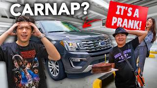 Our CAR Got Stolen?! (Bday Prank Surprise) | Ranz and Niana